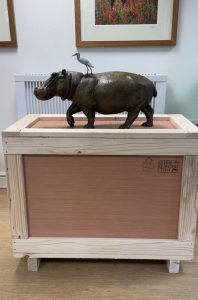 Animal Sculpture Crate