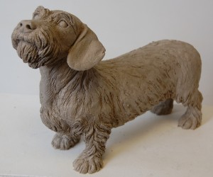 Dog Sculpture by Nick Mackman