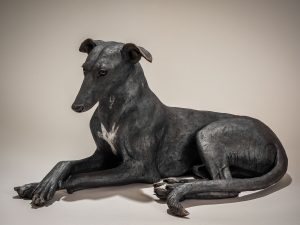 Greyhound Dog Sculpture