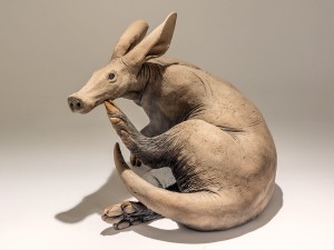 Aardvark sculpture