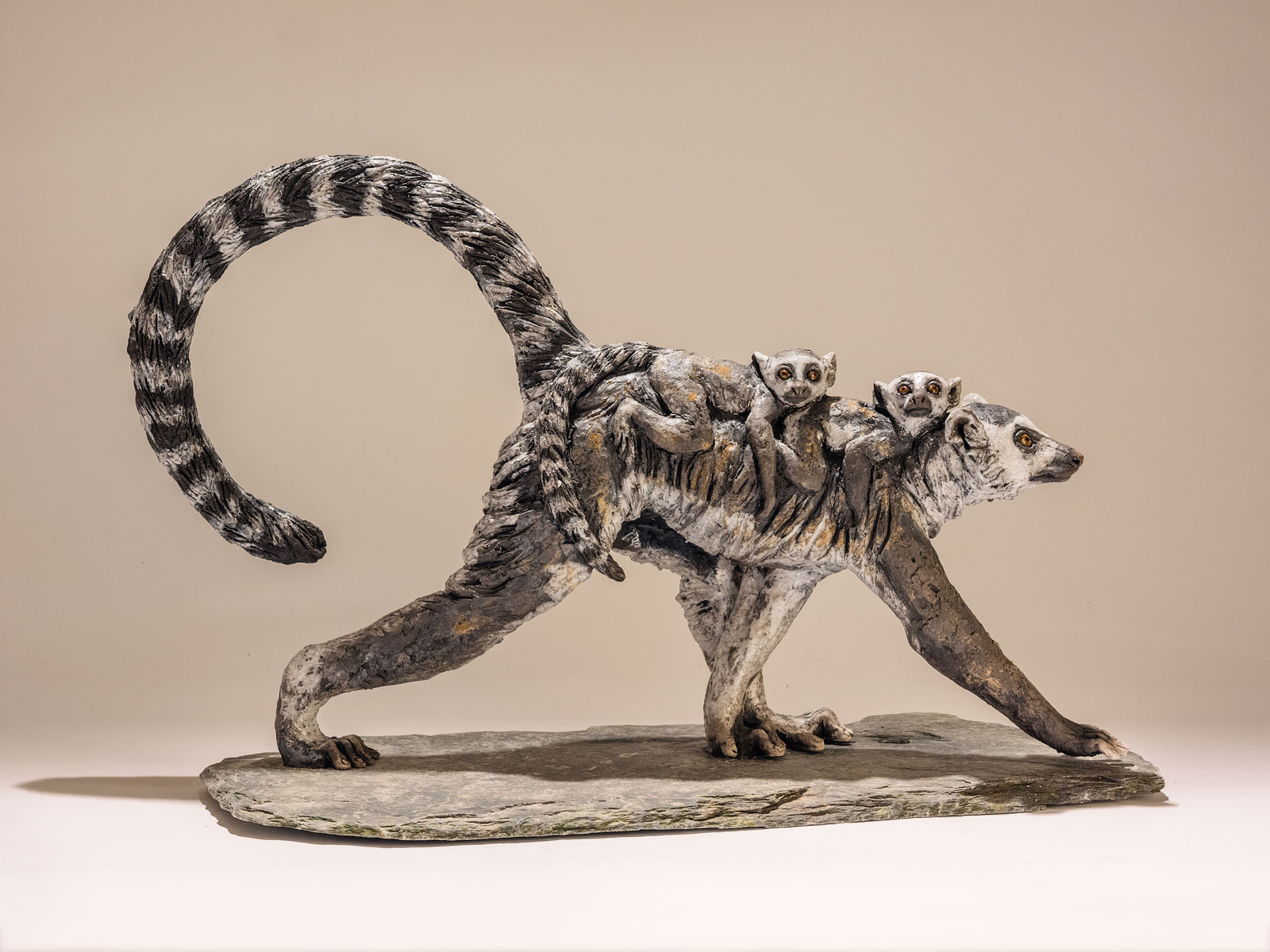 Lemur Sculpture