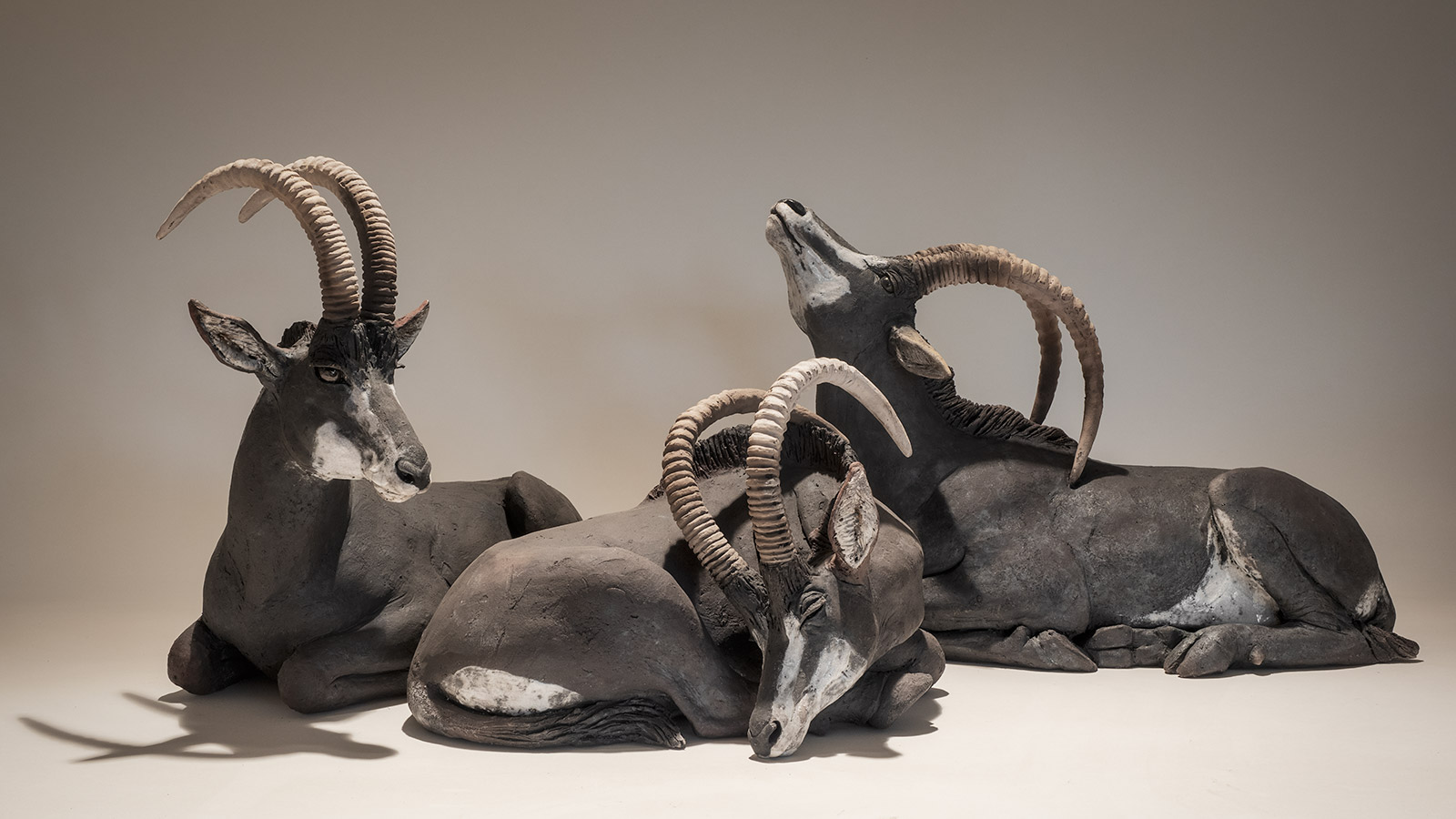 Sable Antelope Sculptures