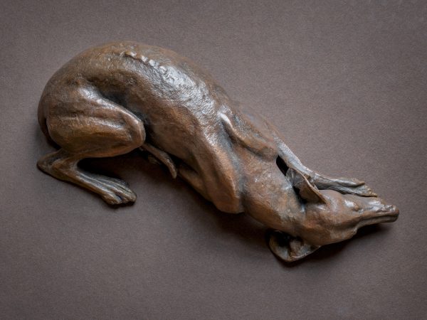 Whippet Dog Sculpture