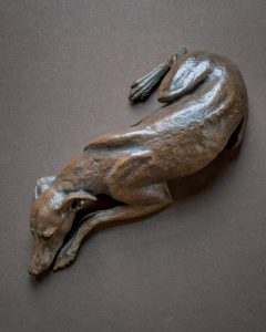 Whippet Dog Sculpture