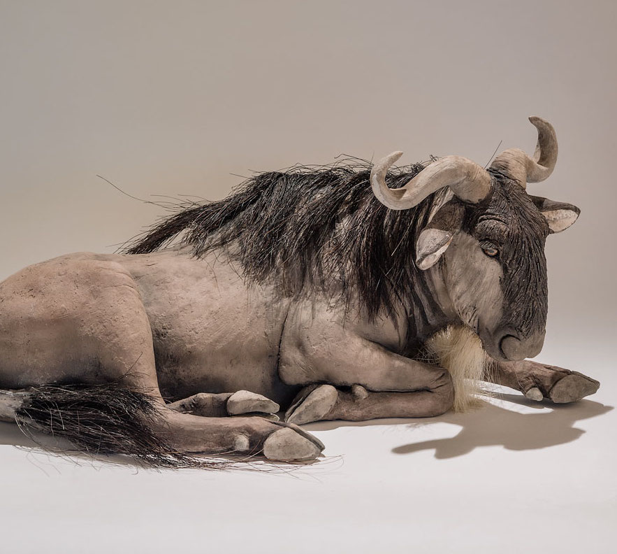 Wildebeest Sculpture