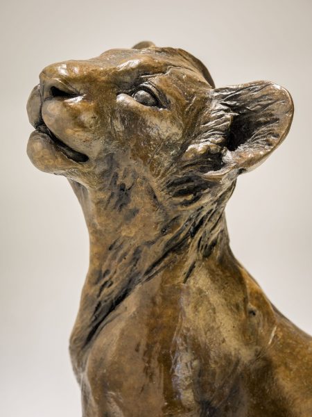 Lion Cub Sculpture