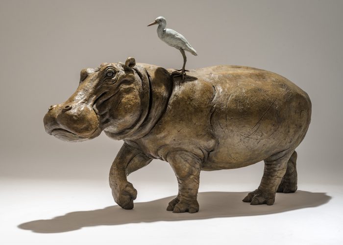 Bronze Hippo Sculpture <span>New Release</span>