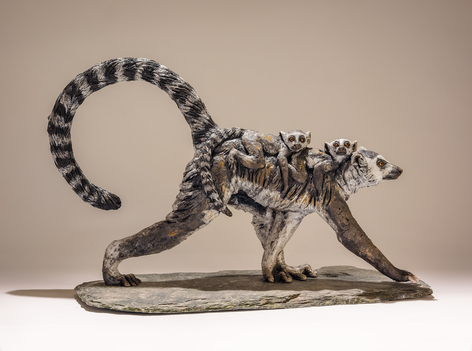 Lemur Sculpture