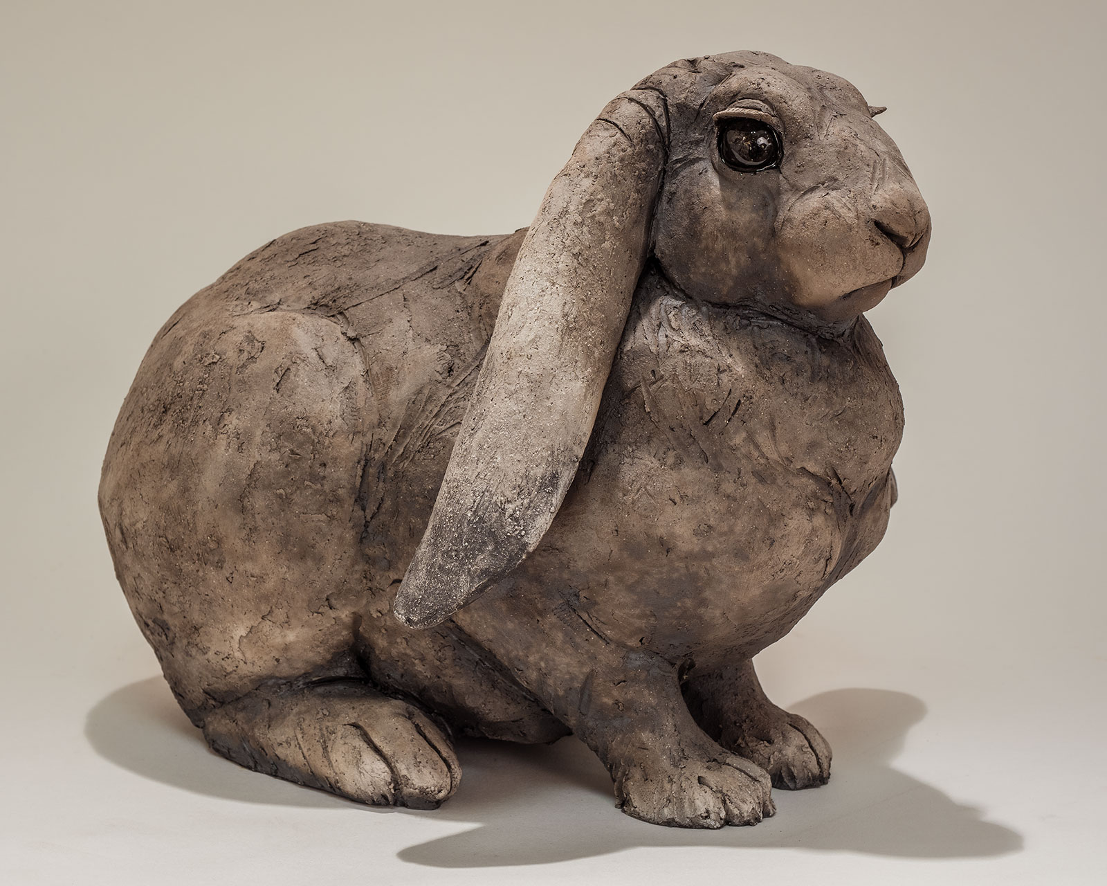 Rabbit Sculpture £1045 SOLD - Nick Mackman Animal Sculpture
